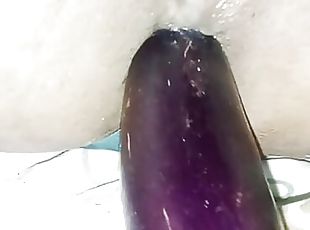 Penetrated by eggplant