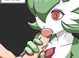 Pokemon hentai version - Gozando na boquinha da minha gardevoir