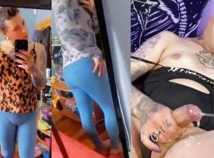 Vlog 04 Emma Ink Trans - Dia a dia, punheta e gozada - Video Completo em OF/EMMAINK13