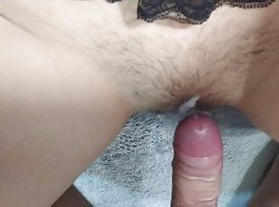 FUCKED BEAUTIFUL GIRL WITH HAIRY PUSSY