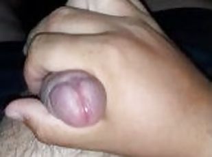 Caught wanking no cum