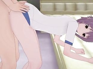 Yuki Nagato and I have intense sex in the storage room. - The Melancholy of Haruhi Suzumiya Hentai