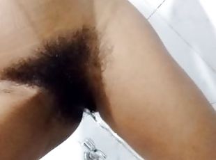 asiático, bañando, masturbación, meando, coño-pussy, amateur, casero, indio, prieto, bonita