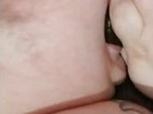 BBW Deep Throat & Choke On BBC