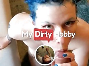 MyDirtyHobby - Gorgeous home blowjob