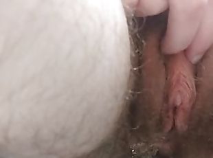 Trans guy pissing and masturbating