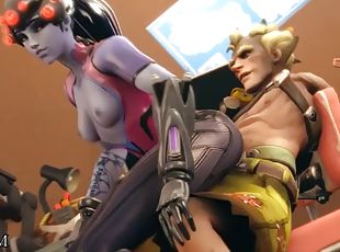 Windomaker 9 - Overwatch SFM and porn compilation in Blender