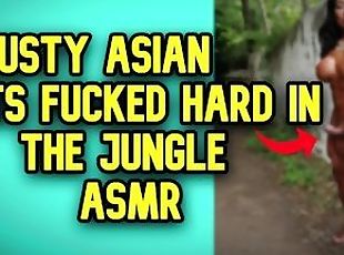 Busty Milf Asian Gets Fucked Hard In The Jungle