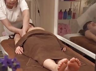 Sdmu-649 woman fucked in front of her husband during massage
