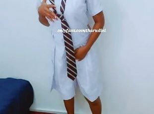 ??????? ???, ?????? ???? ?? - - Sri lankan after school girl take off school clothes