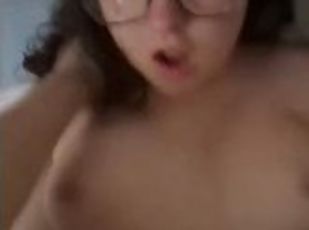 Petite Teen with Glasses getting fucked CLIP